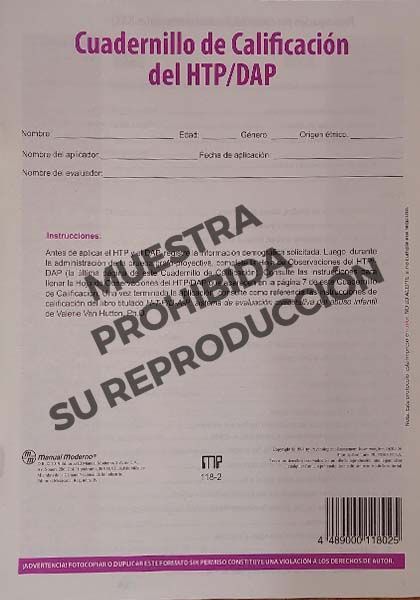 Cuestionario de Calificaciones Paq 25