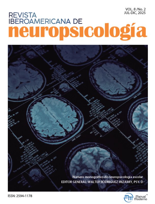 Revista Iberoamericana de Neuropsicología, Vol. 8 No. 2