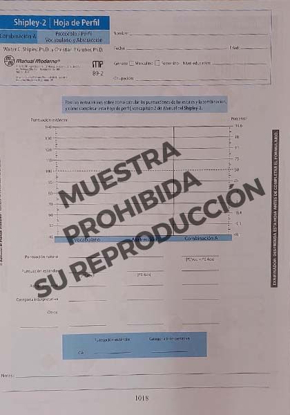 Escala Breve de Inteligencia Shipley-2