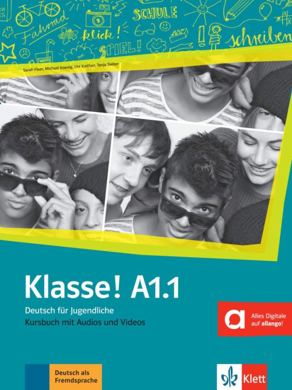 KLASSE A1.1 KURSBUCH MIT AUDIOS UND VIDE
