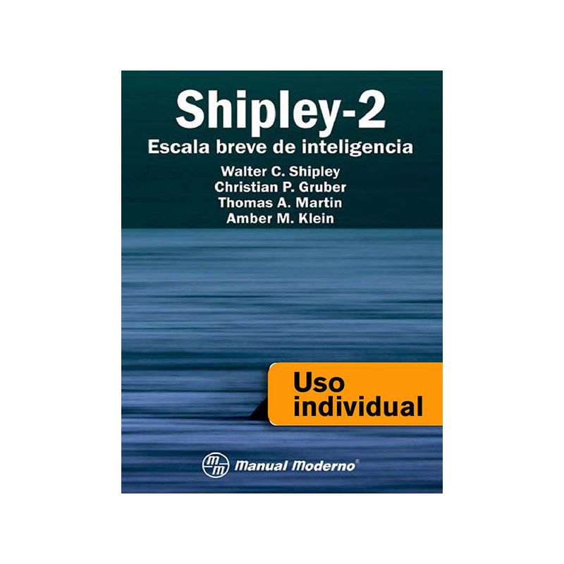 Tarjeta Uso Individual / Escala Breve de Inteligencia Shipley-2